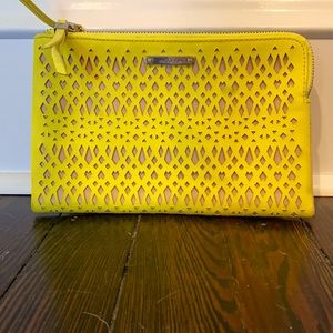 Stella & Dot Yellow Clutch